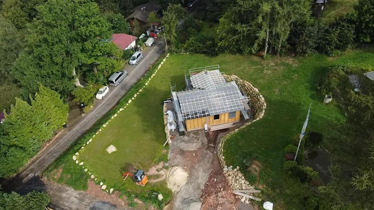Ferienhaus Fuldatal Bagian luar foto